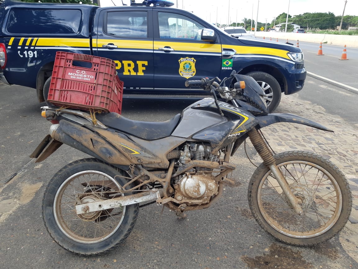 Moto roubada em Teresina foi recuperada